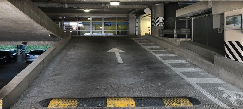 ADCParking aikštelės rampa į 4–12 aukštus